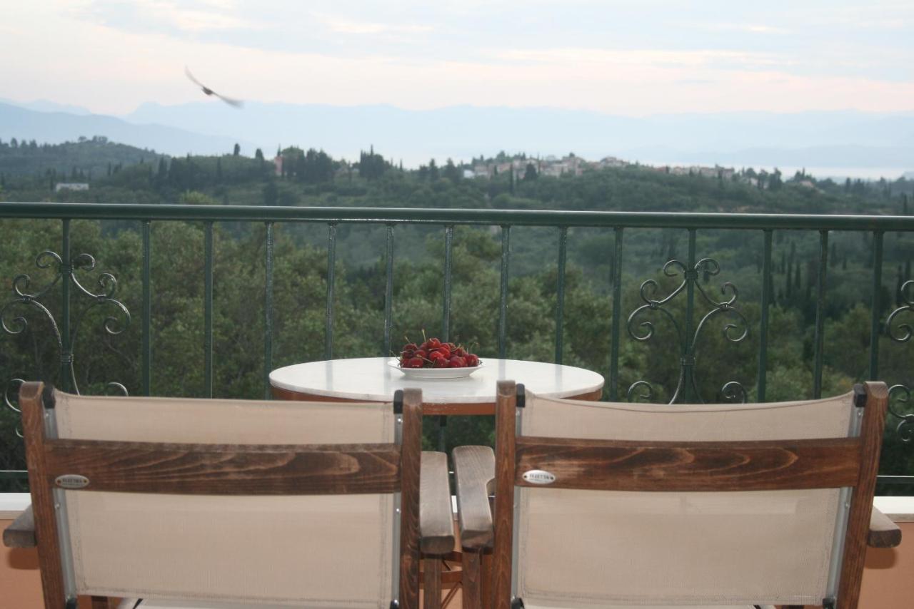 Corfu Quality Suite, Tranquility, Mountain & Sea Views 阿齐欧斯·贡多斯 外观 照片